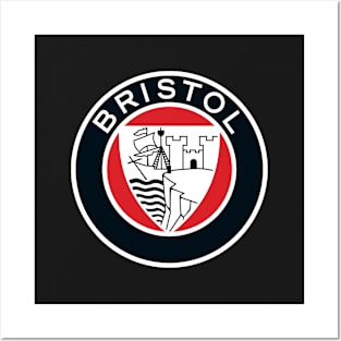 Classic Bristol Cars logo - 1945-2019 Posters and Art